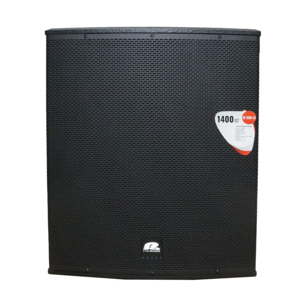Subwoofer Activo Pa Pro Audio 18 SUB LX - Bajo de 18 Pulgadas con 1400W de Potencia Peak