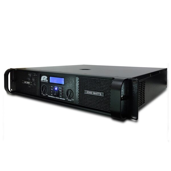 GX 2000 Amplificador de sonido Pa Pro Audio 2.000w