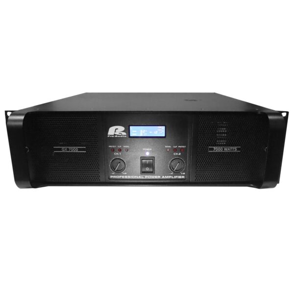Amplificador de Sonido PA Pro Audio GX 7000 7200W Profesional