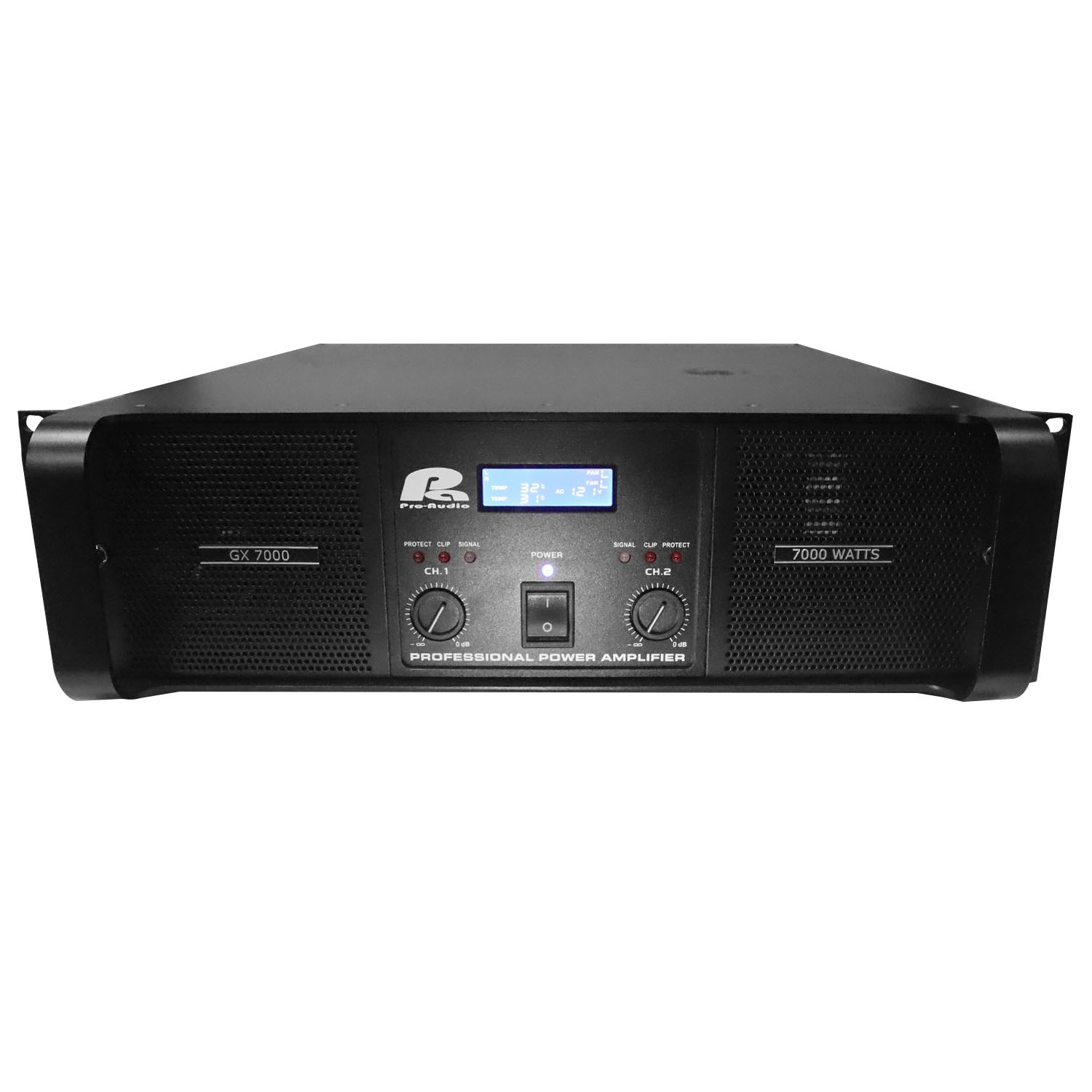 Amplificador de Sonido PA Pro Audio GX 7000 7200W Profesional: imagen 2