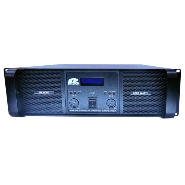 GX 6000 Amplificador de Sonido Pa Pro Audio 6000w