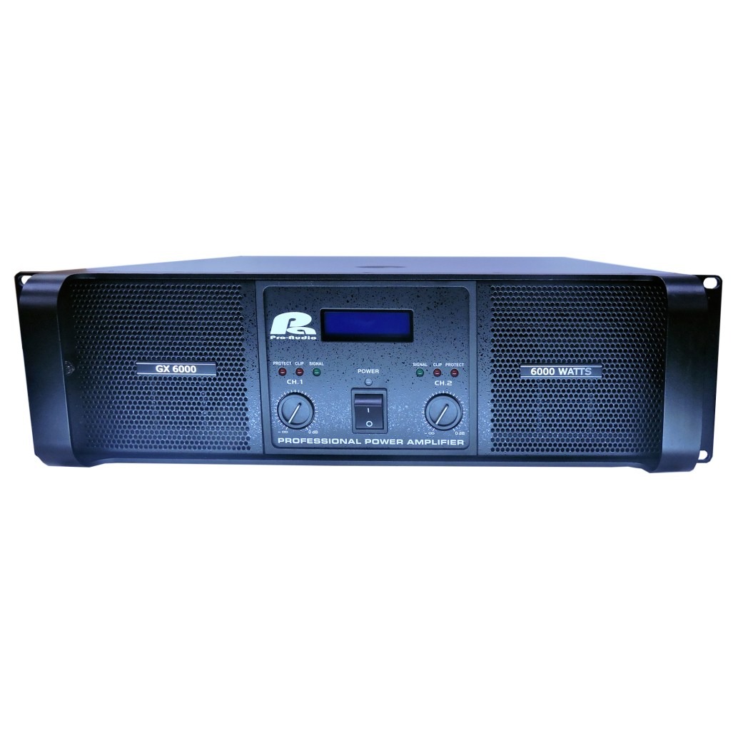 GX 6000 Amplificador de Sonido Pa Pro Audio 6000w: imagen 3