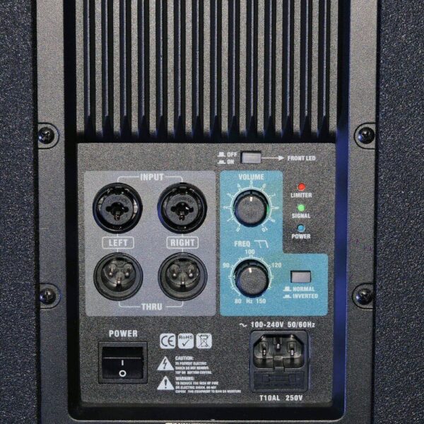 Bajo Activo SUB18-PRO Pa Pro Audio 1800w Clase D