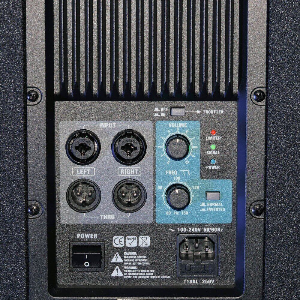 Bajo Activo SUB18-PRO Pa Pro Audio 1800w Clase D: imagen 2