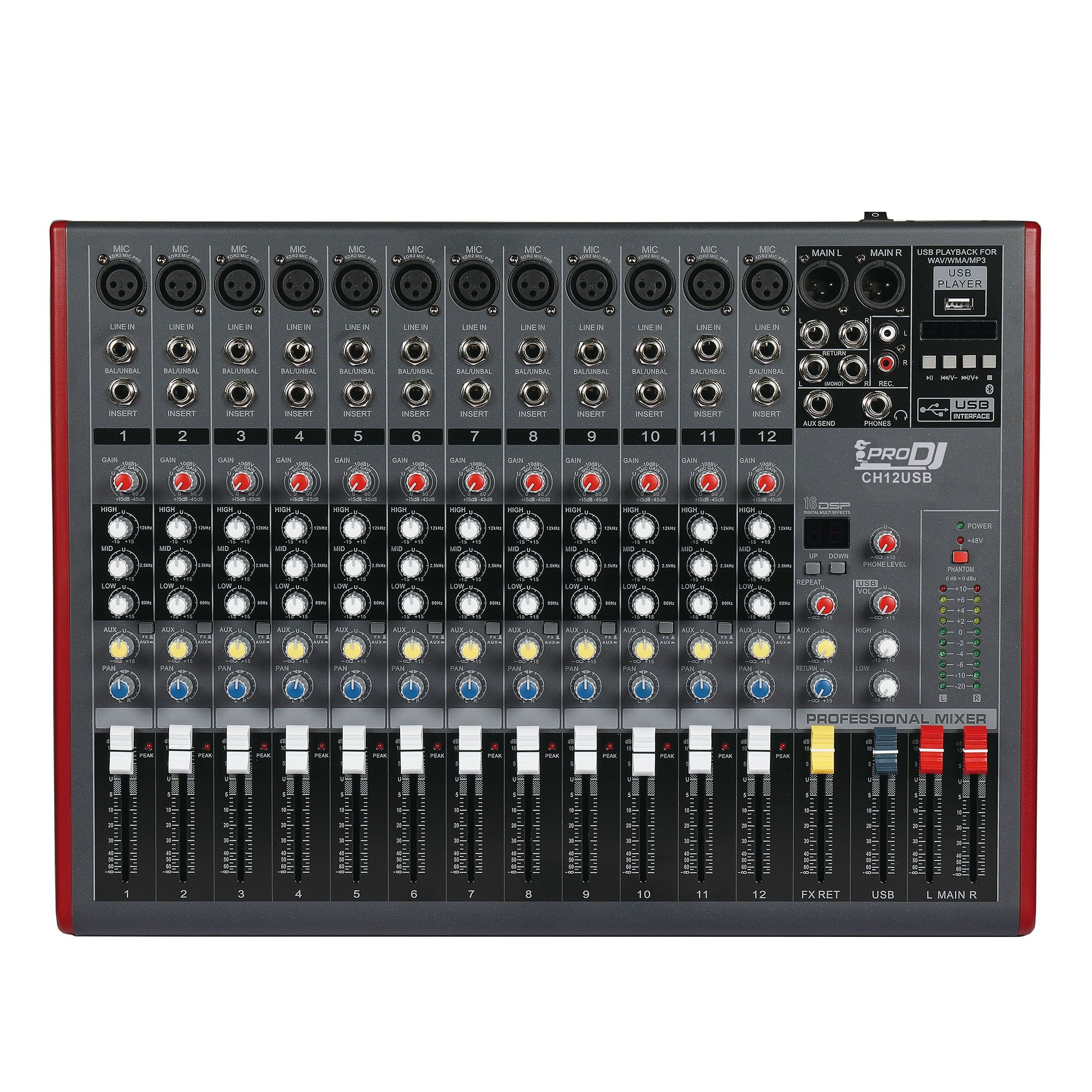 Mezclador Prodj CH12USB: imagen 1