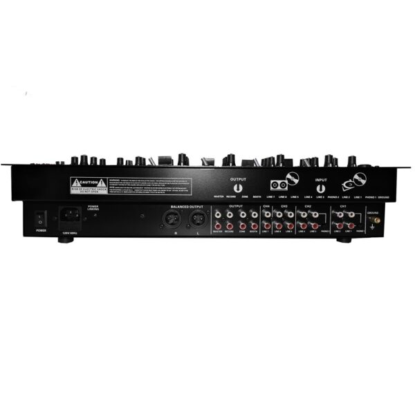 Mezcladora Pa Pro Audio DJ-400BT – Potencia, Versatilidad y Conectividad en un Solo Equipo