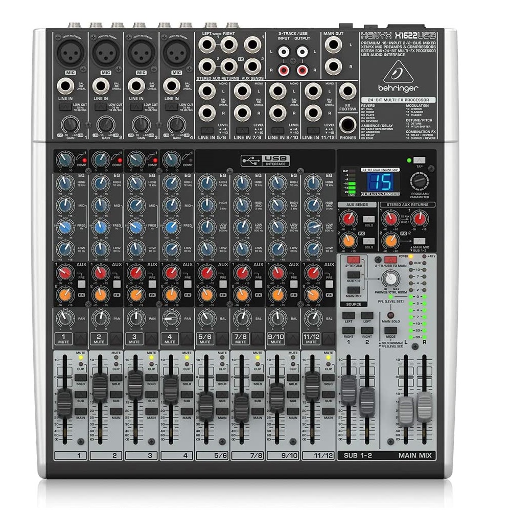 Mezclador behringer X1622USB: imagen 1