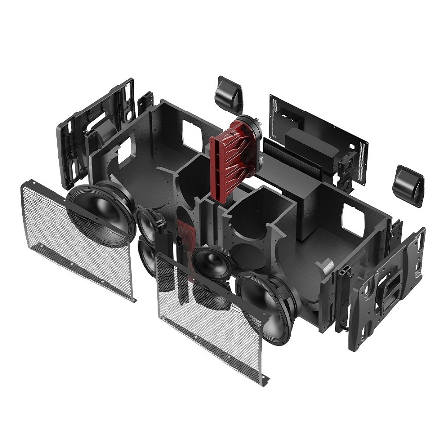 Avanda 212a Audiocenter line array activo 12″ 136dB 2600w: imagen 3