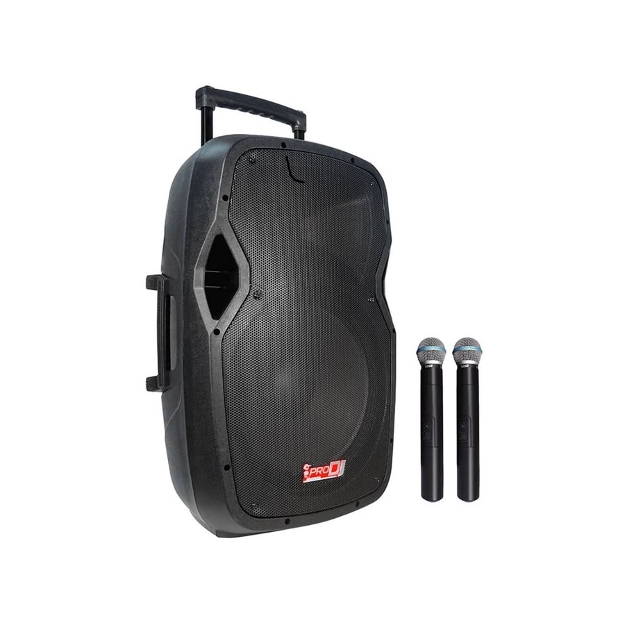 CABINA RECARGABLE ACTIVA 12" PRO DJ PS12A-MP3-B 145W RMS: imagen 1