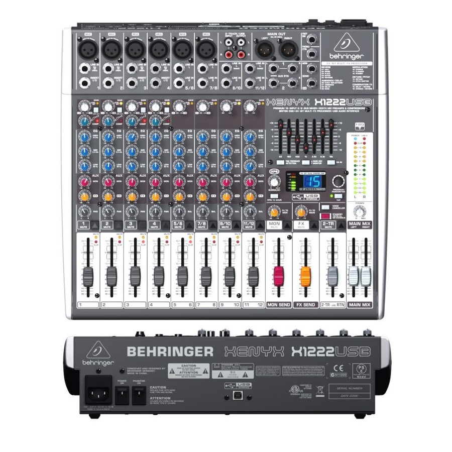 Mezclador Behringer X1222USB: imagen 1