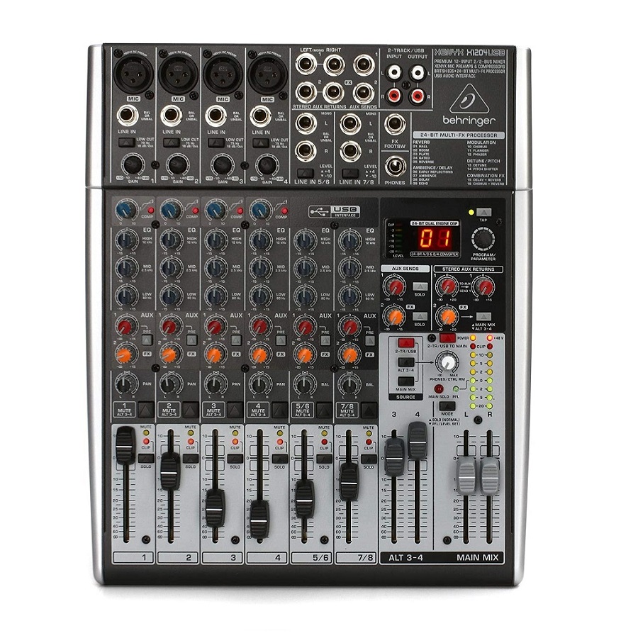 MEZCLADOR BEHRINGER X1204USB: imagen 1