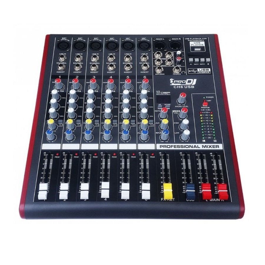 Mezclador CH6 prodj: imagen 1