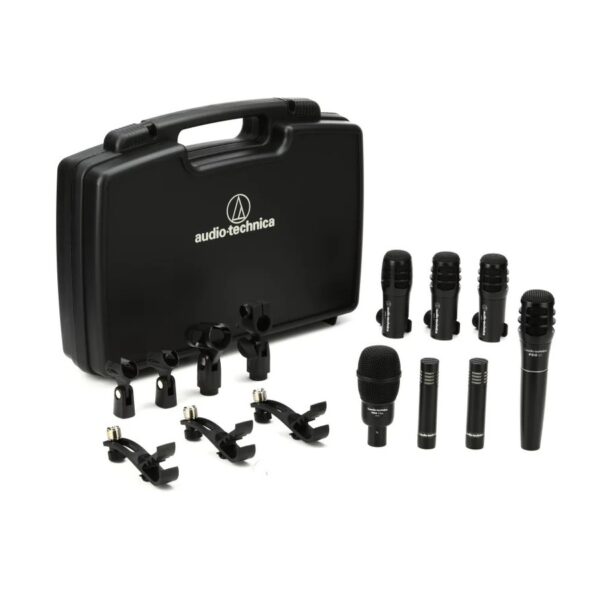 Audio-Technica PRO-DRUM7 Pro Series Juego de micrófonos para batería (7 piezas)