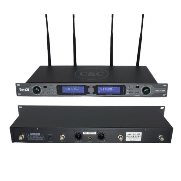 Microfono doble de mano UHV812MR