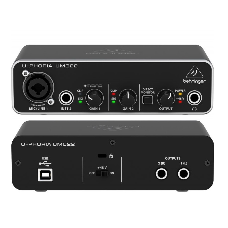 Behringer UMC22: imagen 1
